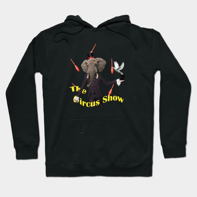 The Elephant Circus Hoodie by DP Store